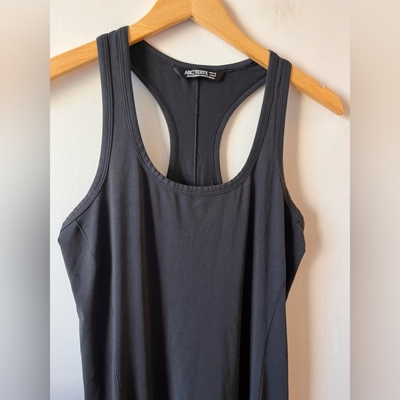 Arc'teryx Black Jelena Maxi Stretchy Dress - Small - Picture 2 of 8